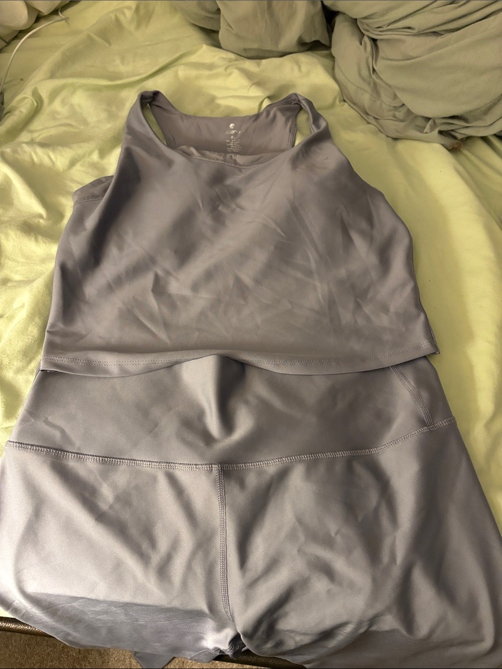 Women’s grey workout set